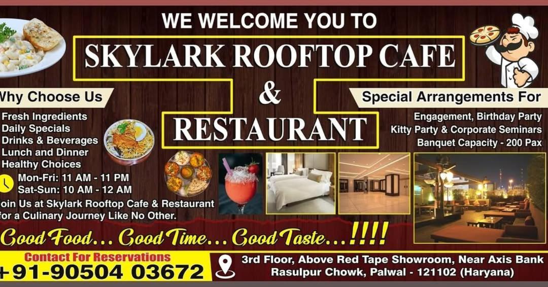 Hotel Skylark & Banquet Palwal Eksteriør billede